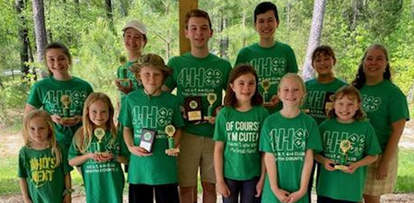 Forsyth 4-H Wins Junior AND Senior Wildlife Competition