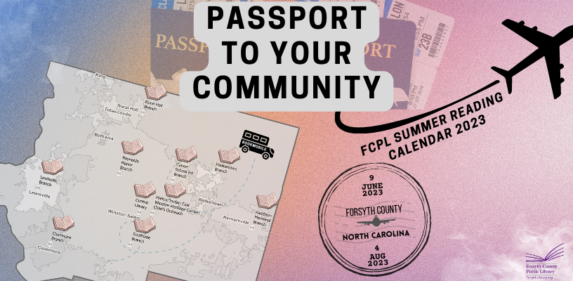 Summer Reading Calendar 2023: Passport to Your Community