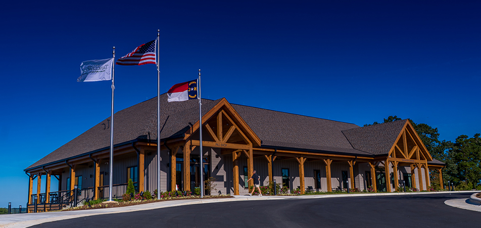 New Clubhouse at Tanglewood Park Golf Course