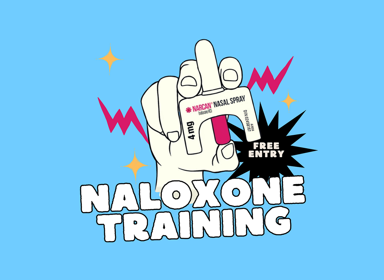 Narcan is available at the library